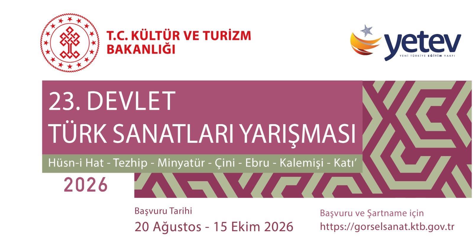 23. Devlet Türk Sanatları Yarışması.png
